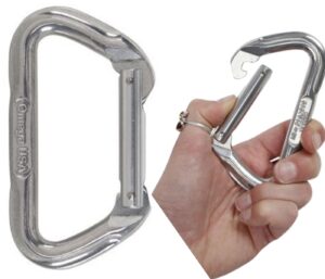 Omega Standard D Carabiner - Wicked Strong