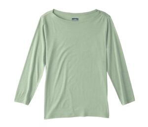 Women's Orvis Merino Boatneck 3/4 Sleeve T-Shirt