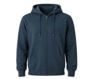 Unisex Organic Cotton Full-Zip Hoodie