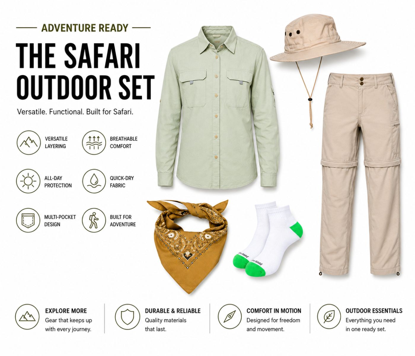 The Safari Outdoor Set for Her